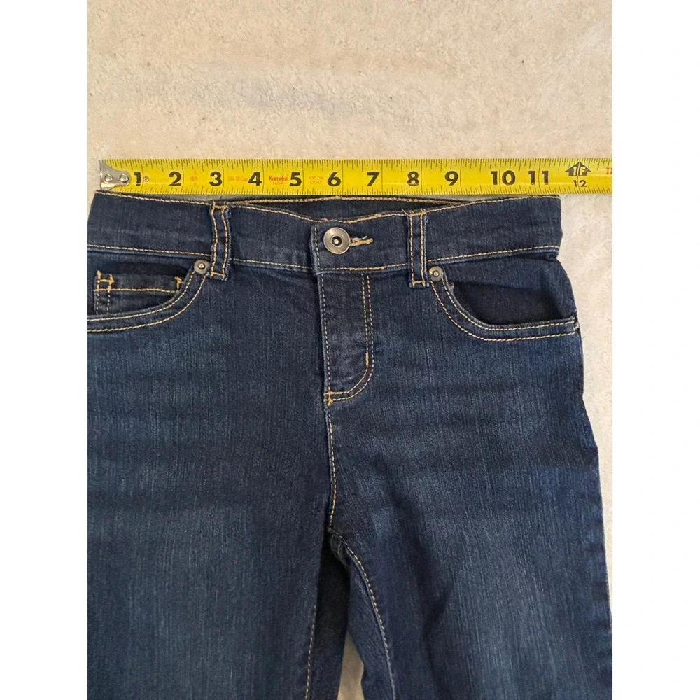 The Childrens Place‎ Girls Super Skinny Jeans Dark Wash Slim Fit Size 10 Slim